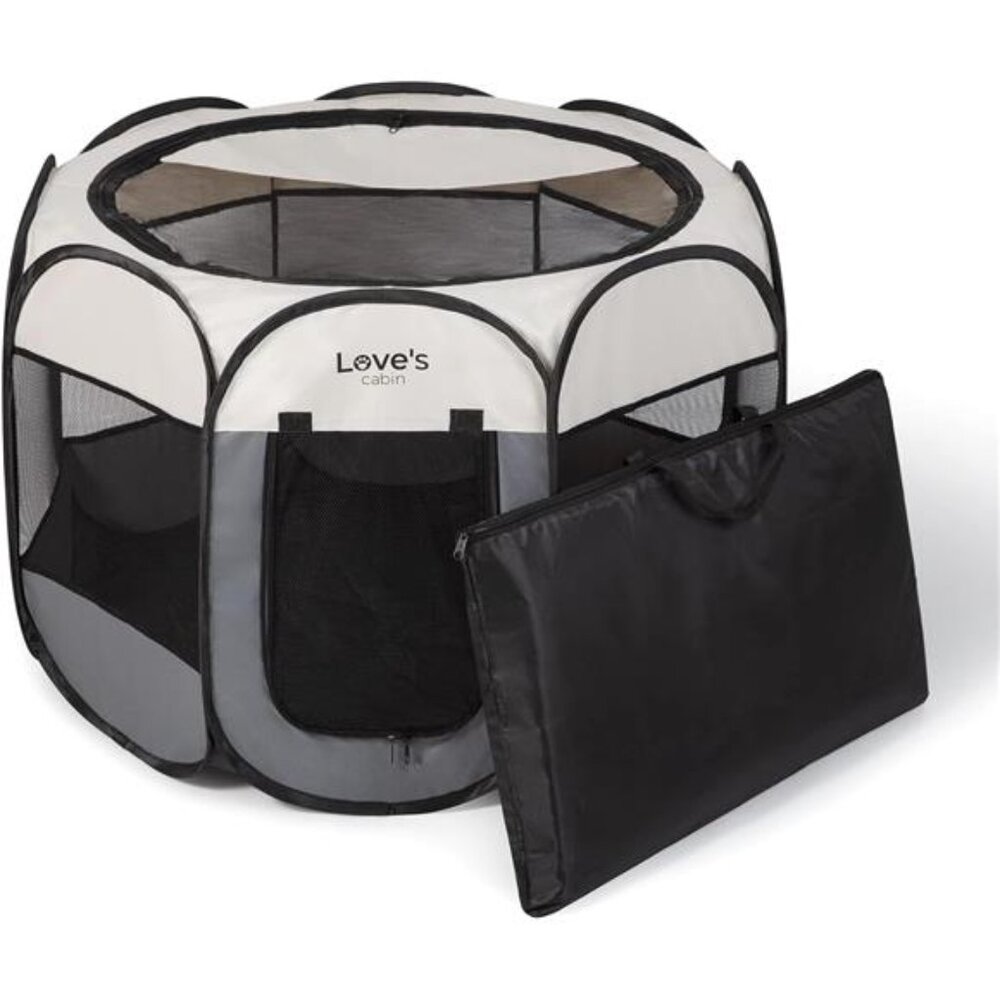 Pet Puppy Dog Playpen,Small Dog Tent Crates Cage Indoor/Outdoor,Portable Playpen